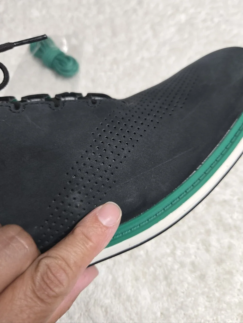 Nike Air Jordan ADG 4 x Eastside Golf Shoes Green Black FJ0850-001 Men's Sz 13